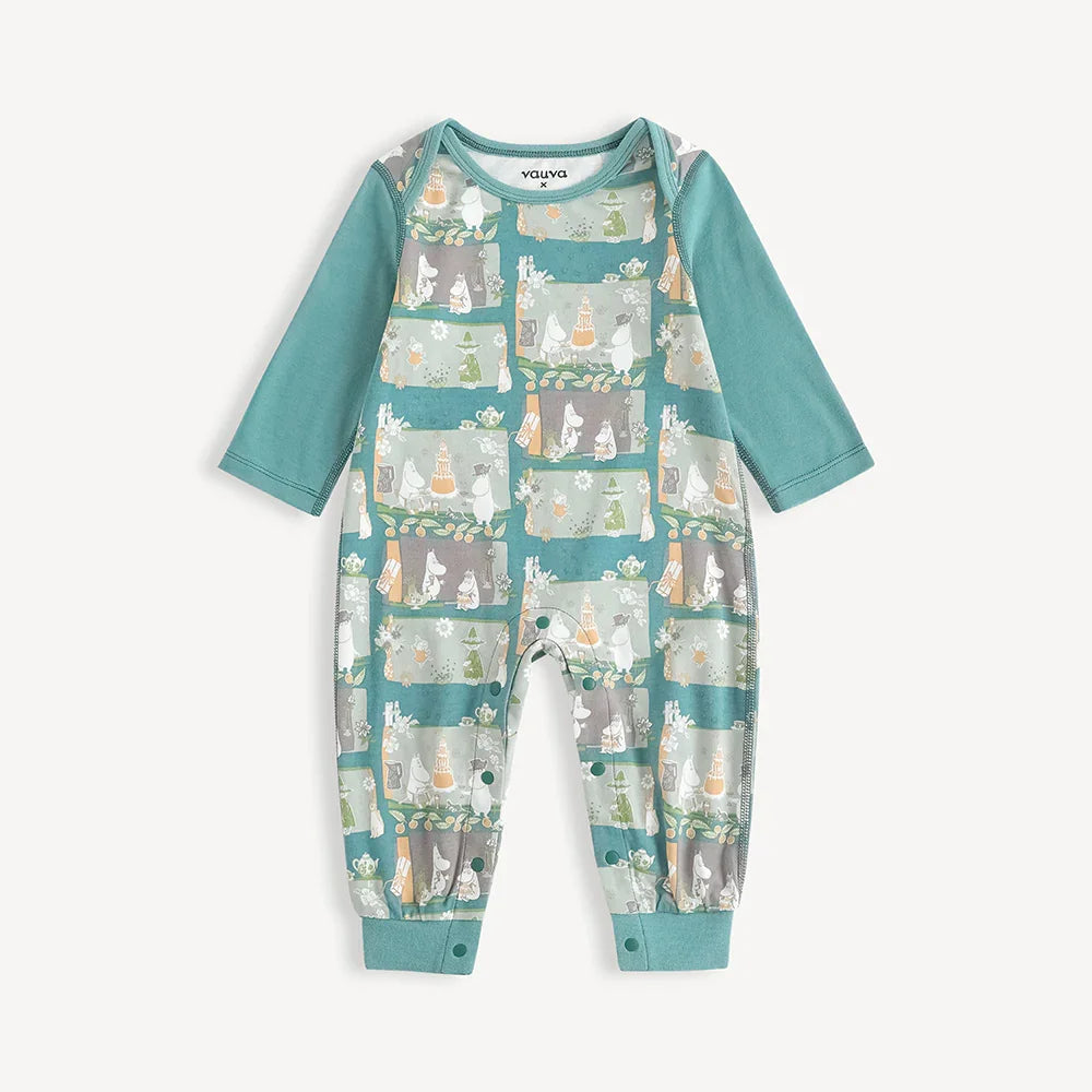 Baby Long Sleeve Printed Romper