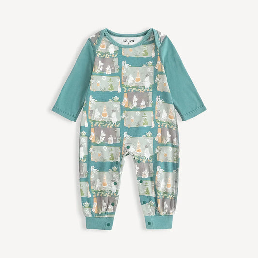 Baby Long Sleeve Printed Romper