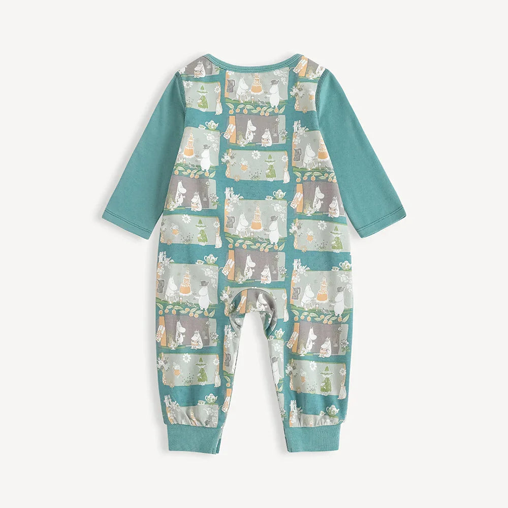 Baby Long Sleeve Printed Romper