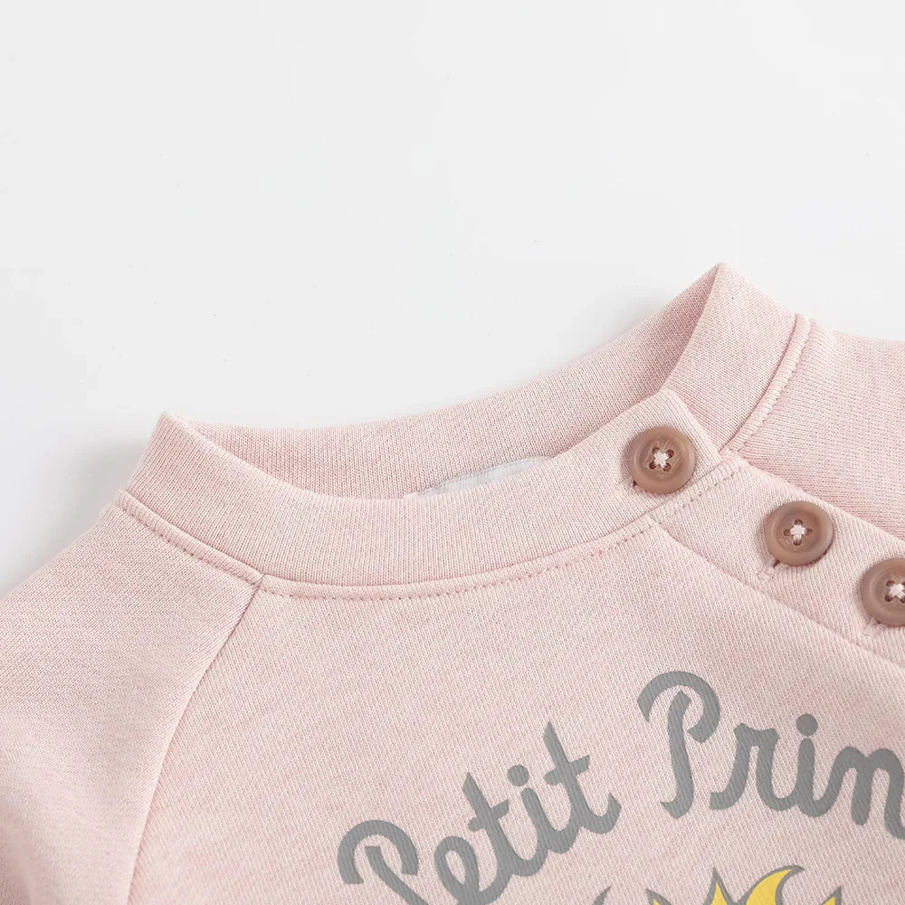 Girls Graphic Flare Hem Sweatshirt