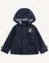 Embroidered Hooded Jacket