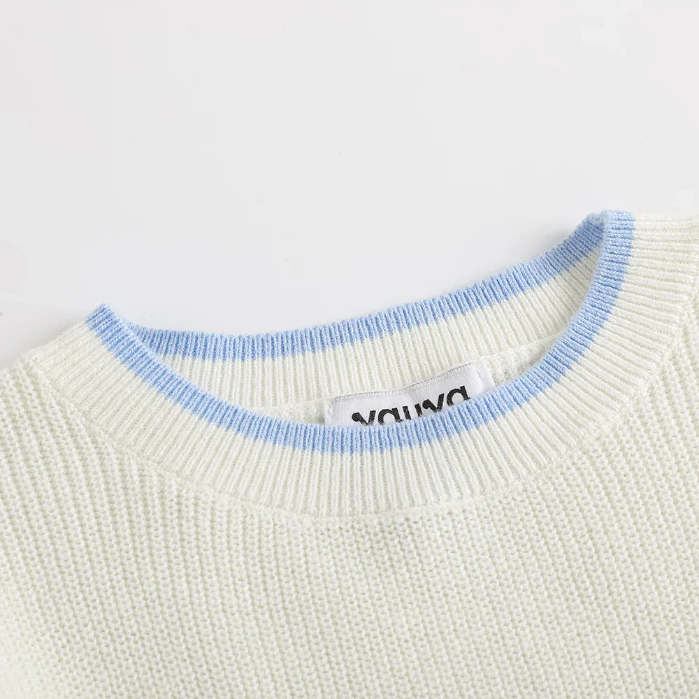 Kids Star‑Embellished Knit Jumper
