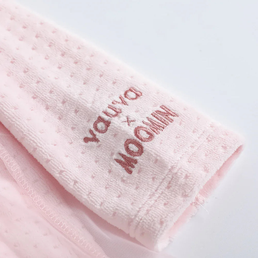 Baby Skirt‑Style Pink Coveralls Dress