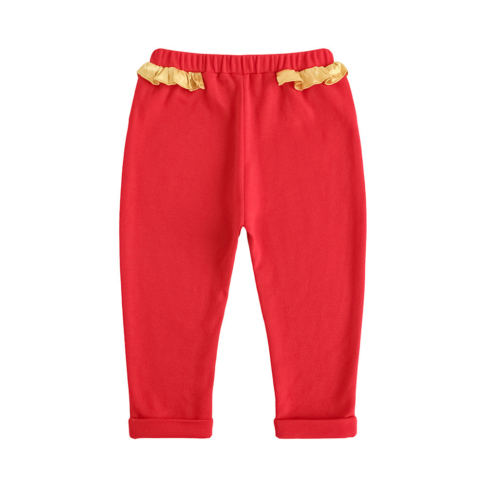 VAUVA Vauva FW23 - Baby Girls New Year Festival Cotton Pants Pants