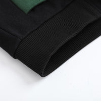 Vauva FW23 - Boys Zip Long Sleeve Jacket (Black/Green)-product image close up