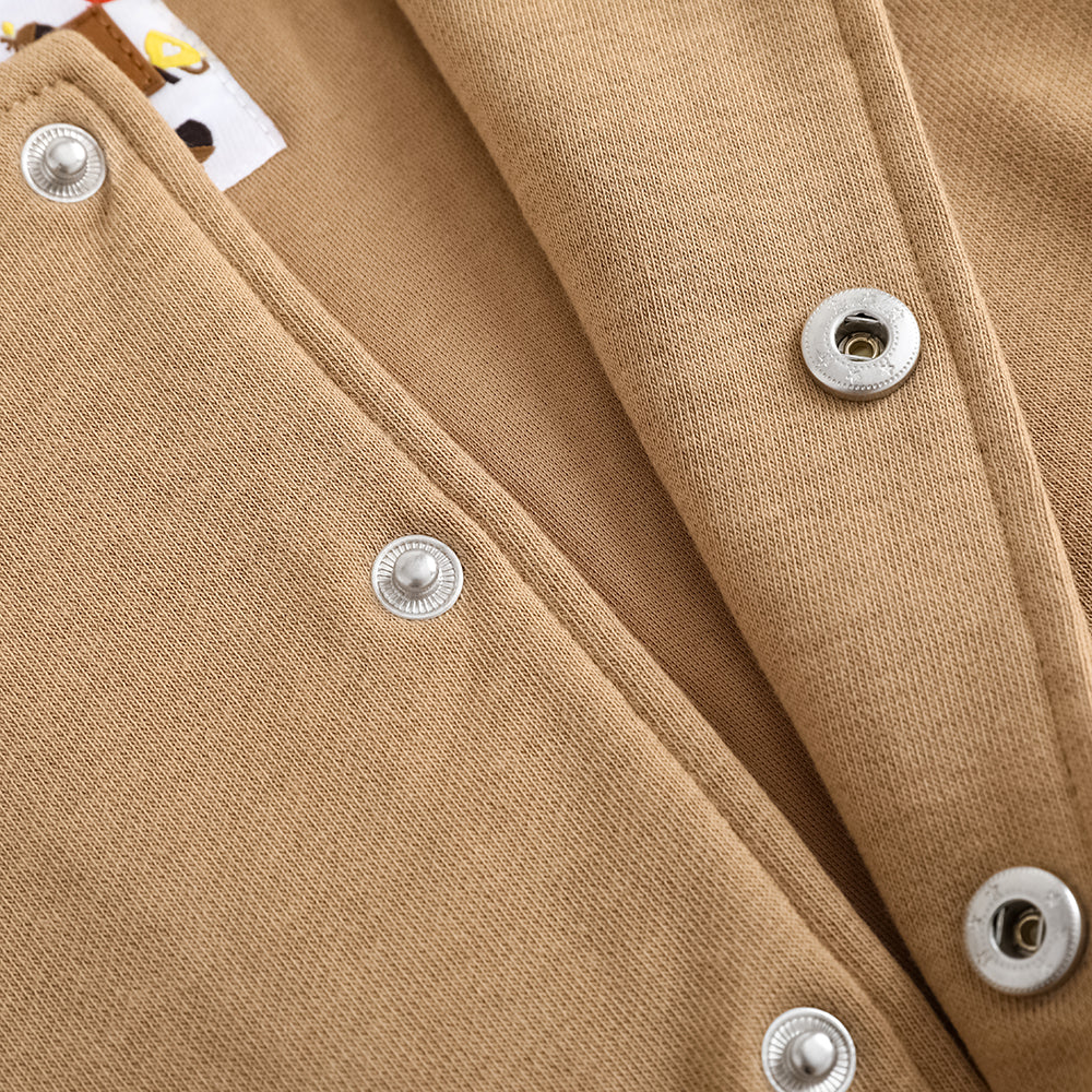 VAUVA Vauva FW23 - Boys Sports Casual Jacket (Khaki) Coat & Jacket