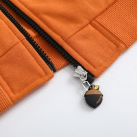 VAUVA Vauva FW23 - Boys Zip Long Sleeve Jacket (Orange/Black) Coat & Jacket