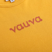 VAUVA Vauva FW23 - Kids Cotton Long Sleeve Crewneck T-Shirt (Natural Yellow) T-shirt