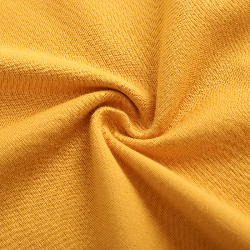 Vauva FW23 - Kids Cotton Long Sleeve Crewneck T-Shirt (Natural Yellow)