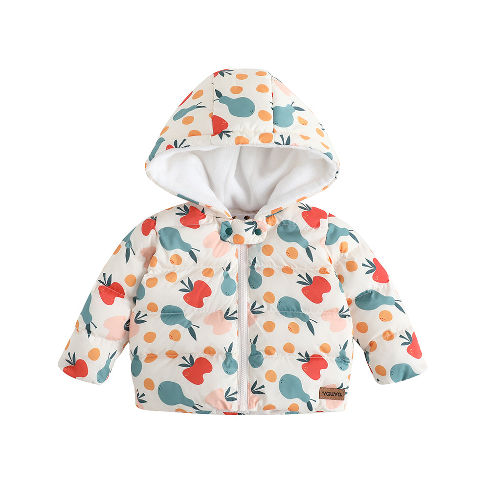 VAUVA Vauva FW23 - Baby Fruit All Over Print Coat Coat &amp; Jacket