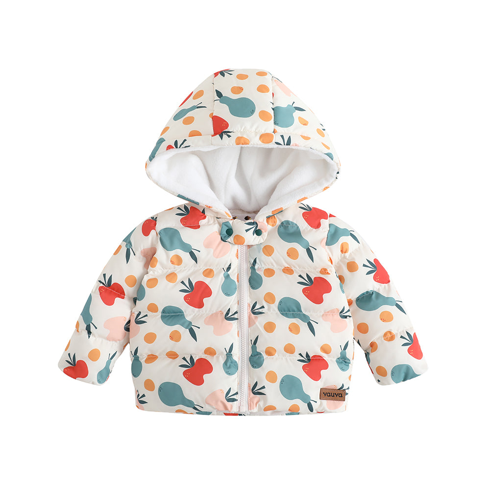 VAUVA Vauva FW23 - Baby Fruit All Over Print Coat Coat & Jacket