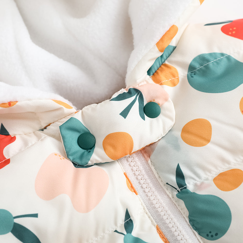 VAUVA Vauva FW23 - Baby Fruit All Over Print Coat Coat & Jacket