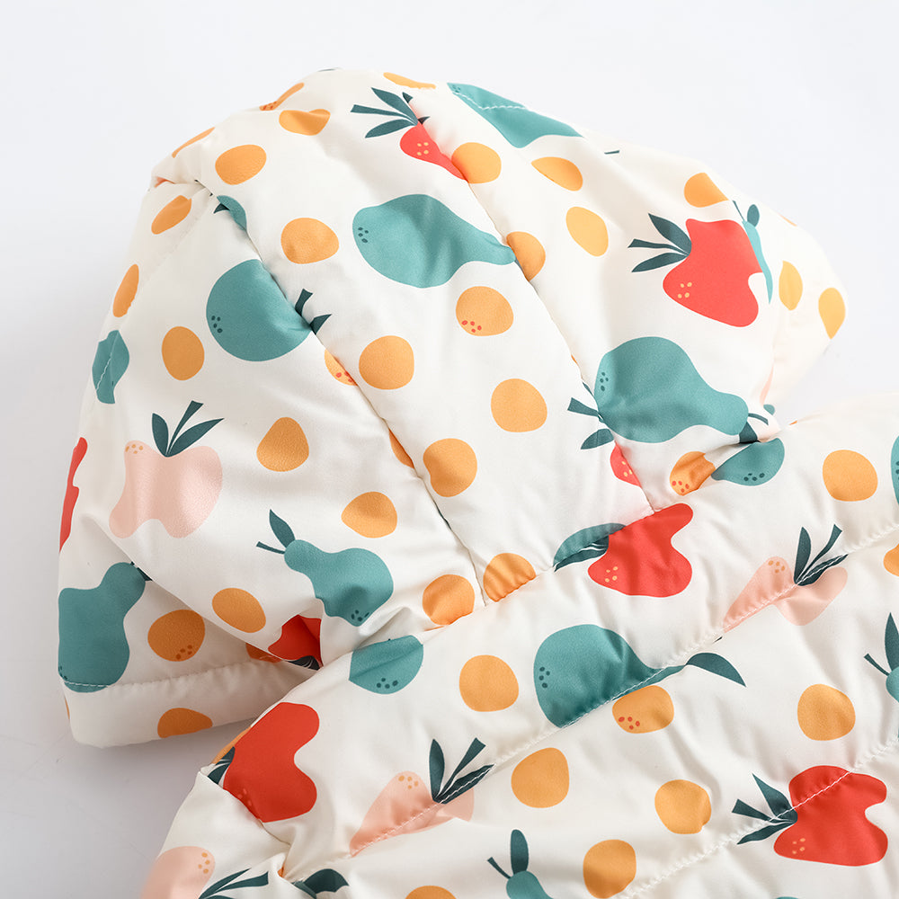 VAUVA Vauva FW23 - Baby Fruit All Over Print Coat Coat &amp; Jacket