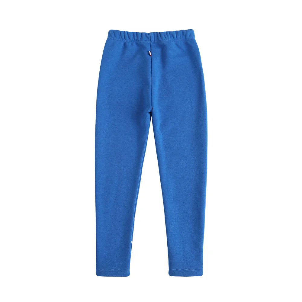 VAUVA Vauva FW23 - Girls Printed Organic Cotton Pants (Blue) Pants