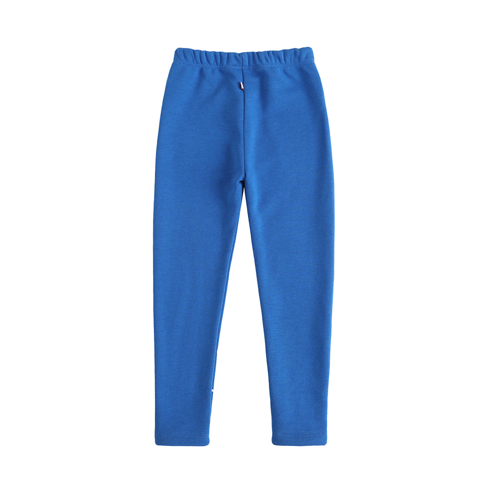 VAUVA Vauva FW23 - Girls Printed Organic Cotton Pants (Blue) Pants