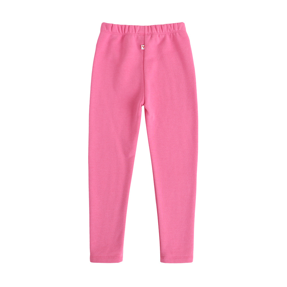 Vauva FW23 - Girls Printed Organic Cotton Pants (Rose Pink) - My Little Korner