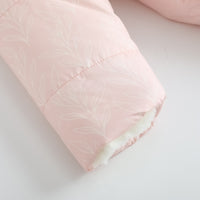 Vauva FW23 - Girls Pink Zip Long Sleeve Coat-product image close up