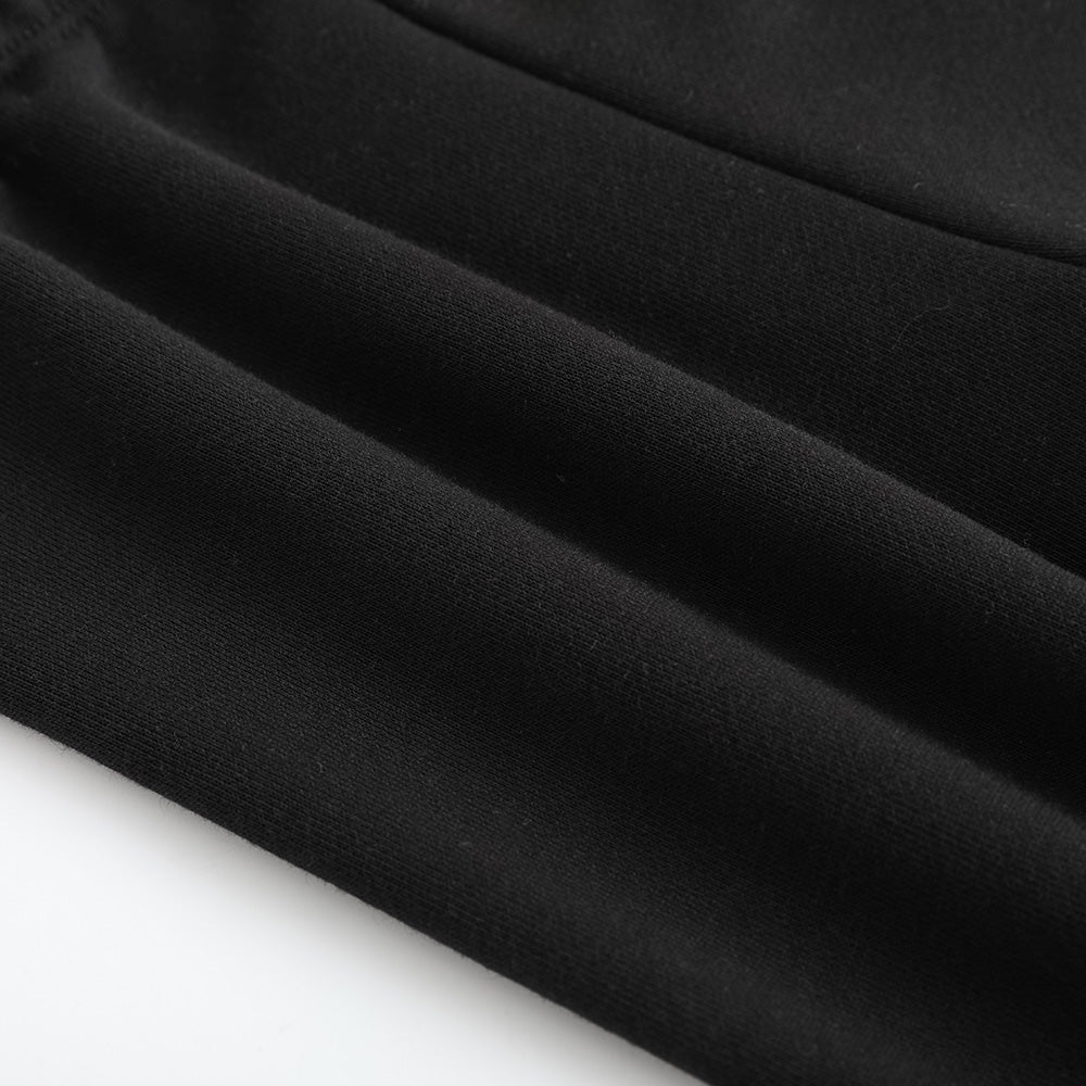 Vauva FW23 - Girls Printed Organic Cotton Pants (Black)