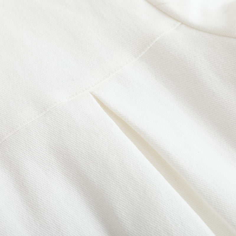 VAUVA Vauva FW23 - Girls Embroidered Logo Quilted Coat (White) Coat & Jacket