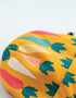 VAUVA Vauva FW23 - Baby Boy Carrot All Over Print Cotton Hat (Yellow) Hat