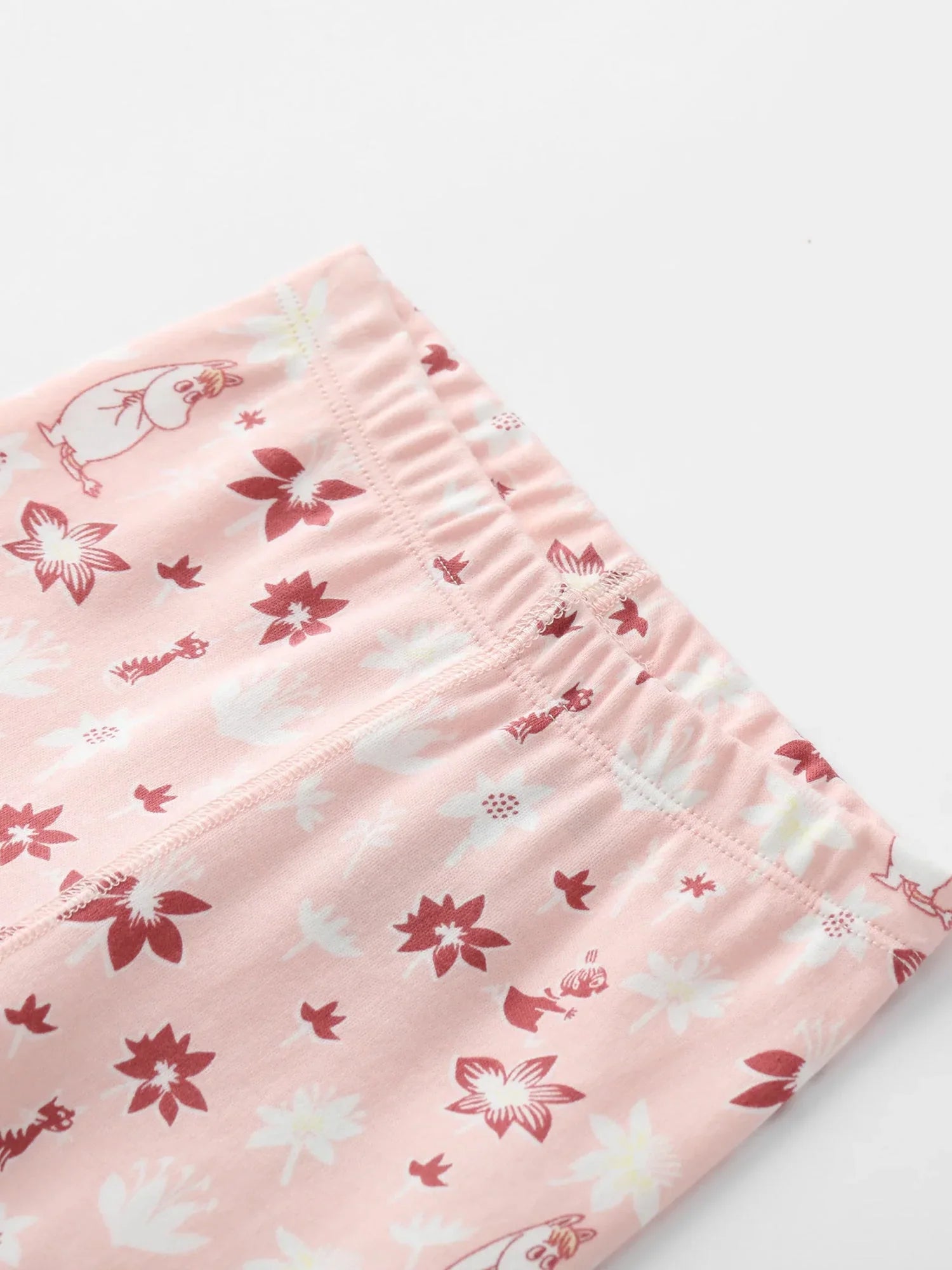 Vauva x Moomin Vauva x Moomin FW23 - Baby Girls Moomin All Over Print Cotton Pants (Pink) Pants