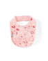 Baby Girls Moomin All Over Print Ruffle Cotton Bib