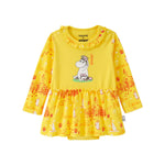 Vauva x Moomin Vauva x Moomin SS23 - Baby Girls Moomin Print Cotton Long Sleeves Bodysuit Bodysuit