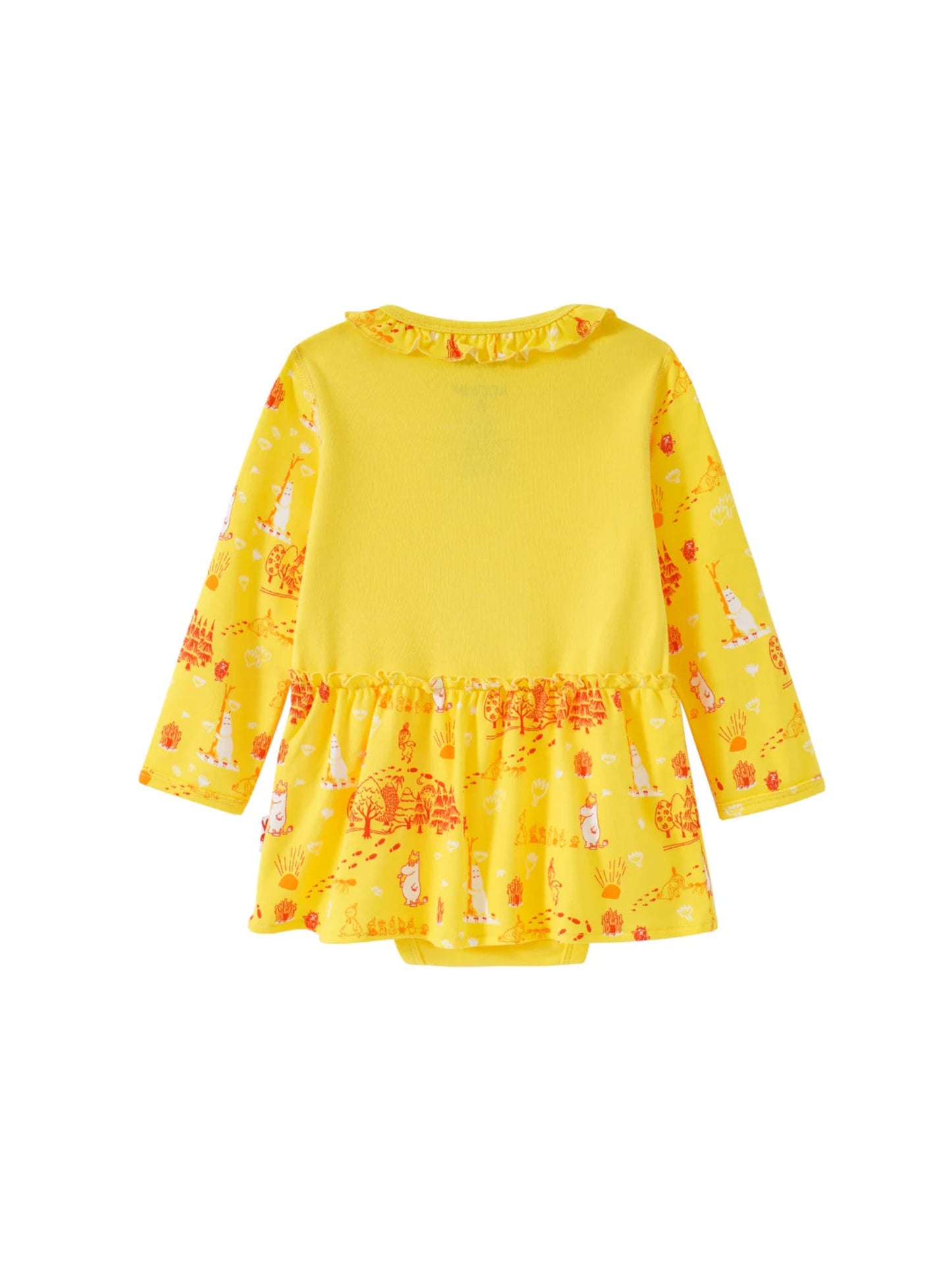 Vauva x Moomin Vauva x Moomin SS23 - Baby Girls Moomin Print Cotton Long Sleeves Bodysuit Bodysuit