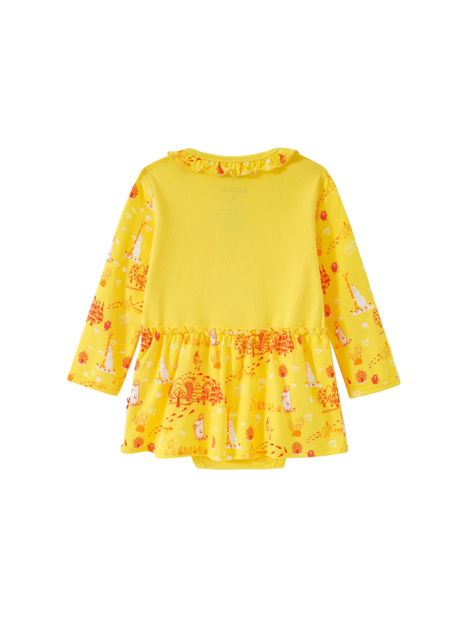 Vauva x Moomin Vauva x Moomin SS23 - Baby Girls Moomin Print Cotton Long Sleeves Bodysuit Bodysuit