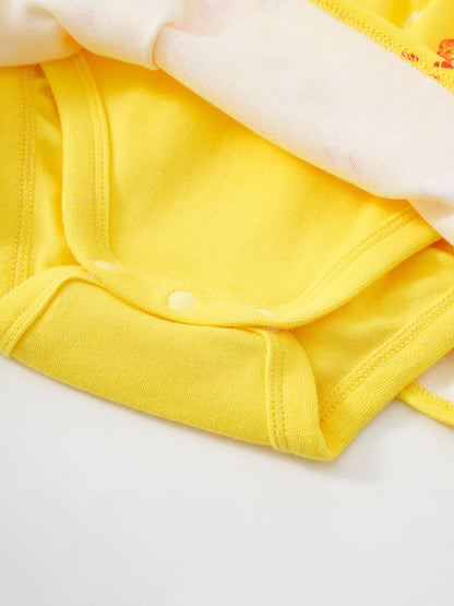 Vauva x Moomin Vauva x Moomin SS23 - Baby Girls Moomin Print Cotton Long Sleeves Bodysuit Bodysuit