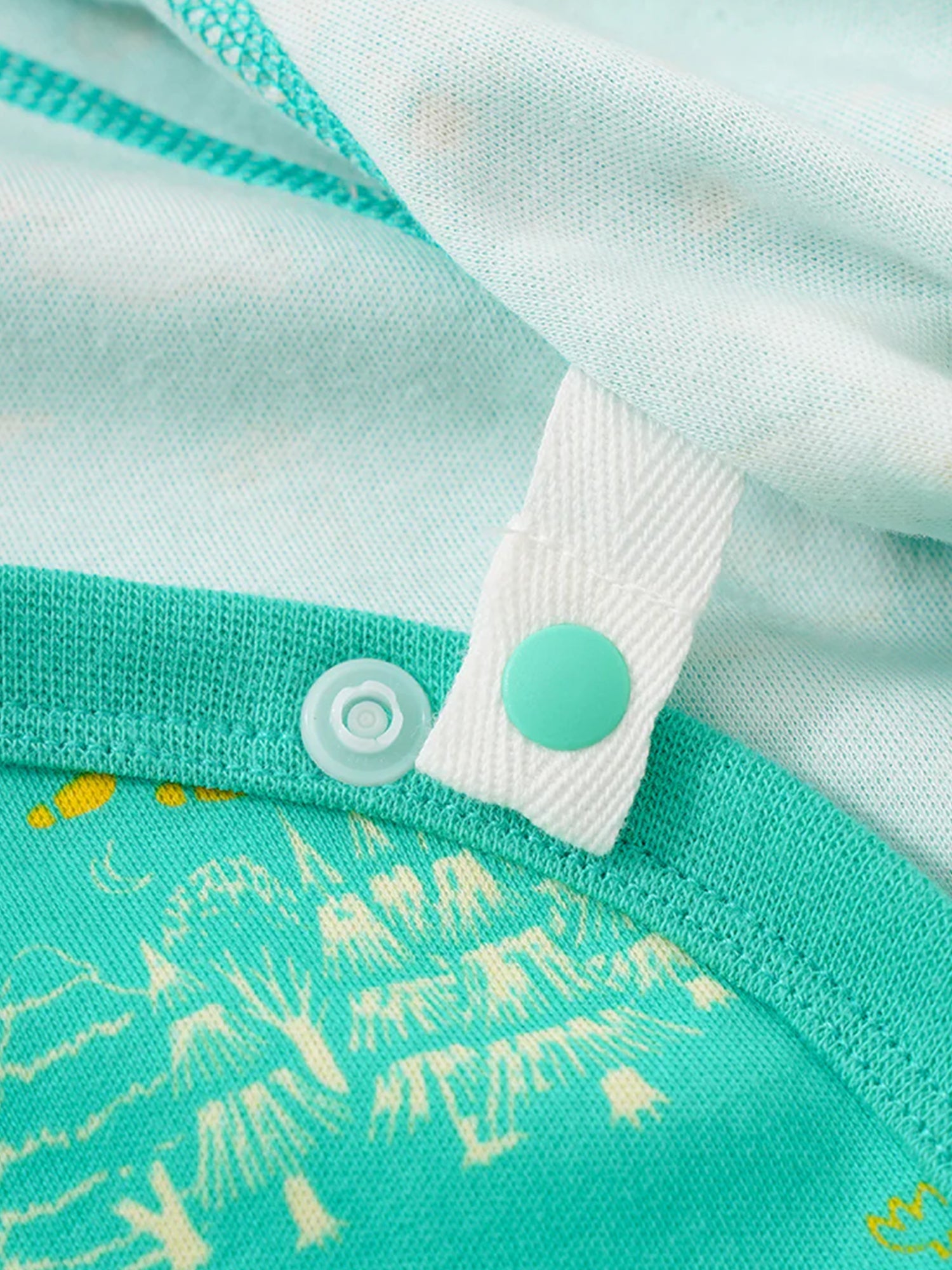 Vauva x Moomin Vauva x Moomin SS23 - Baby Unisex All Over Print Cotton Long Sleeves Wrap Bodysuit Bodysuit