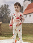 VAUVA Vauva FW23 - Baby Unisex Nordic Style All Over Print Cotton High Waist Trousers Pants