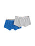 VAUVA Vauva Boys Organic Cotton Underwear (Boxers) - Vauva Blue / Grey Underwear