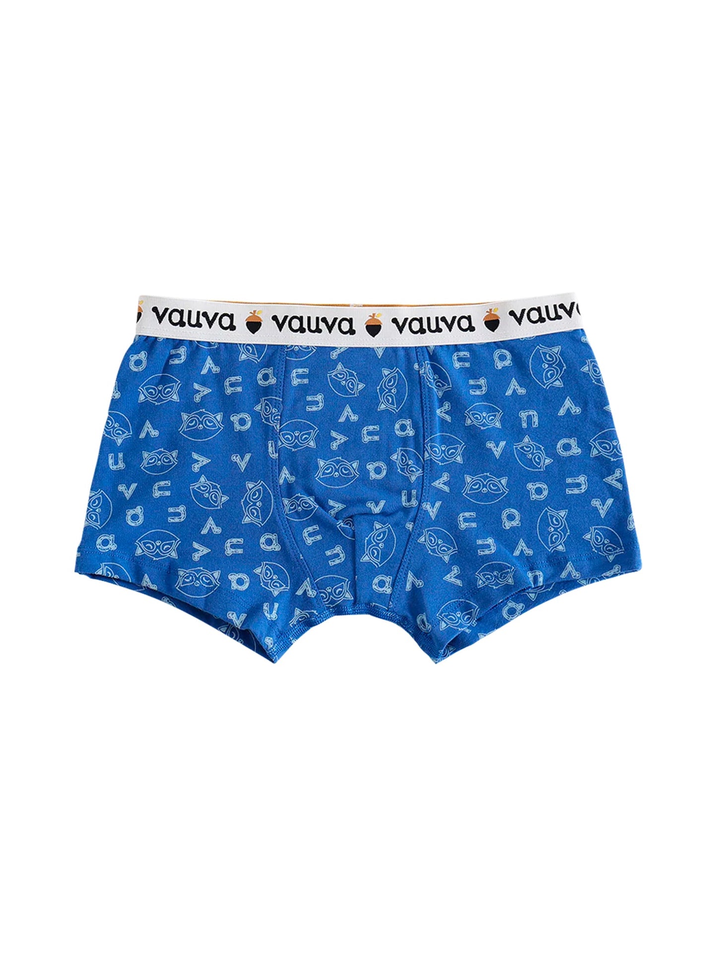 VAUVA Vauva Boys Organic Cotton Underwear (Boxers) - Vauva Blue / Grey Underwear