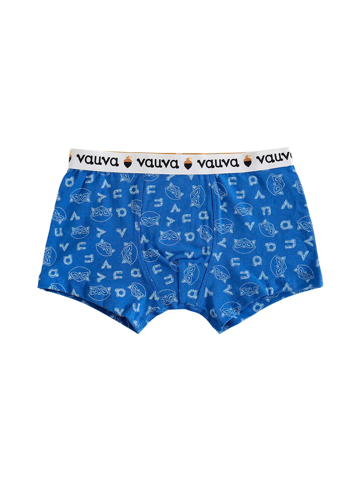 VAUVA Vauva Boys Organic Cotton Underwear (Boxers) - Vauva Blue / Grey Underwear