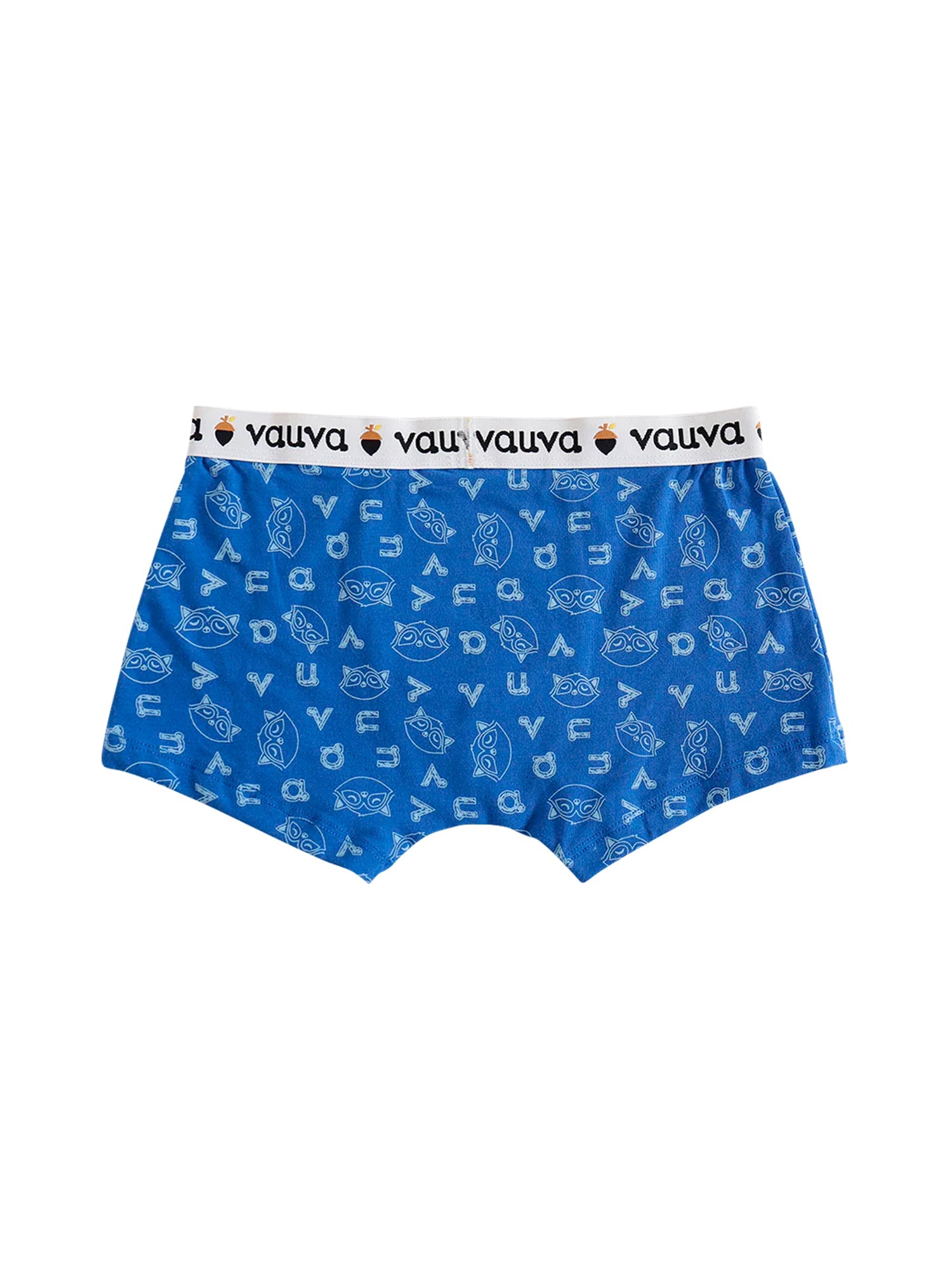 VAUVA Vauva Boys Organic Cotton Underwear (Boxers) - Vauva Blue / Grey Underwear
