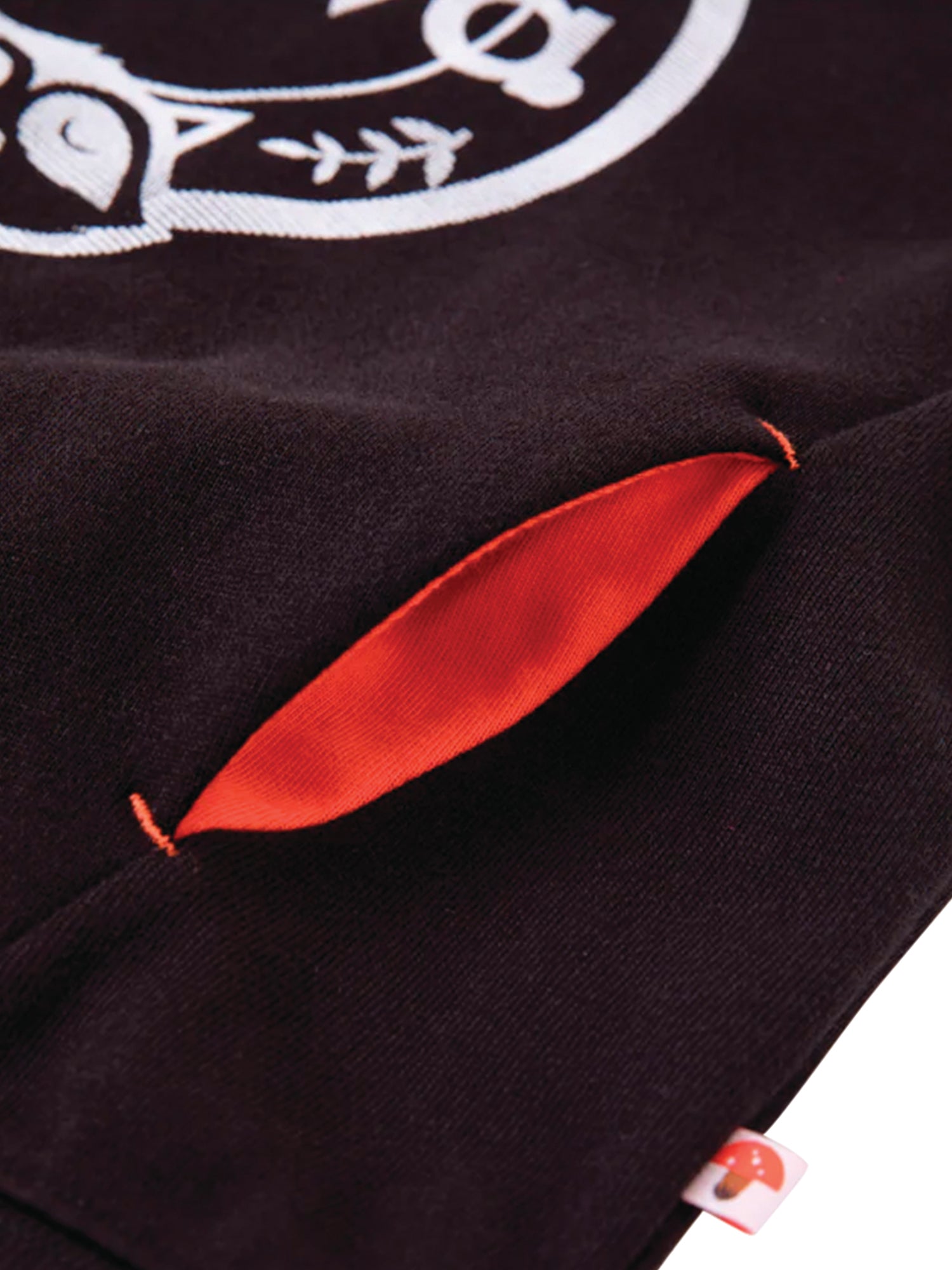 VAUVA Vauva Boys Raccoon Love Dream Hope Explore Hoodie - Black Hoodies