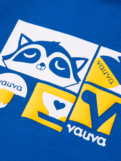 Boys Raccoon Love Eat Hoodie