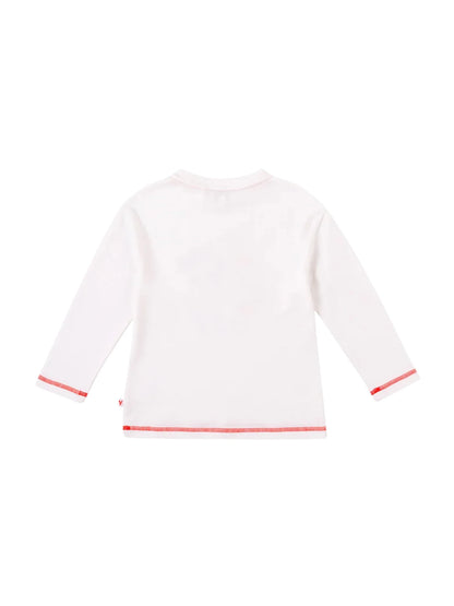 Boys Raccoon Play All Day Long Sleeves Tee