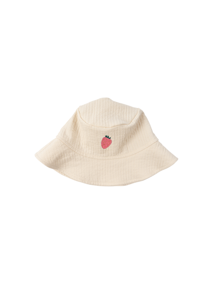 Embroidered Cotton Fisherman Hat (GOTS)