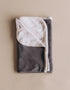 Bird Print Reversible Velour Blanket (GOTS)