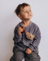 Cord Velour Sweater With Teddy