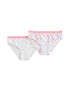 VAUVA Vauva Girls Organic Cotton Underwear - Vauva Pattern / White Underwear
