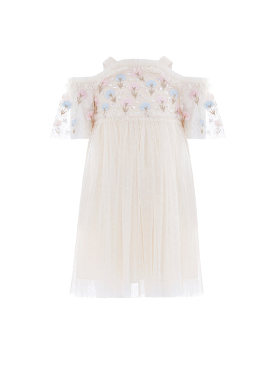 Dandelion Ditsy Bodice Off-Shoulder Kids