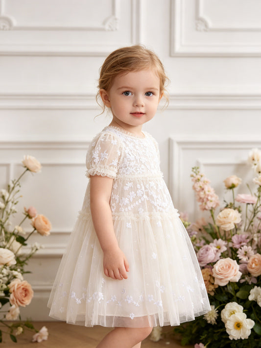 Garland Ribbon Baby Gown
