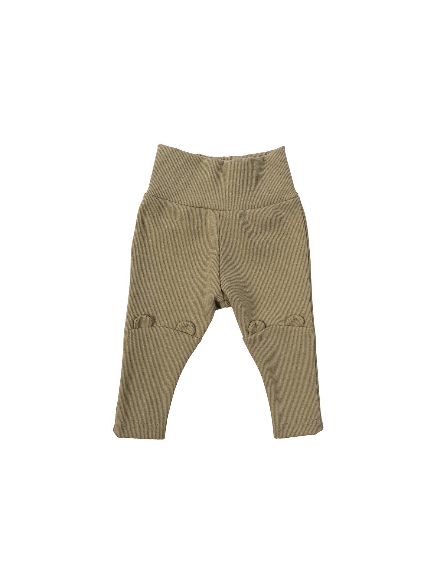 Leggings With Teddy Ears 2X1 Rib (GOTS)