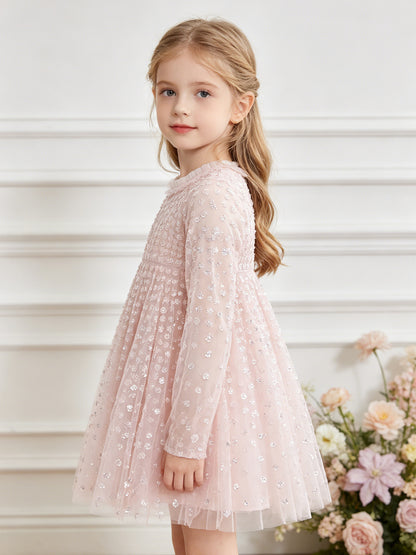 Raindrop Cape Kids Dress