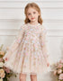 Ethereal Blooms Cape Kids Dress