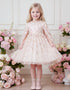 Lea Ditsy Cape Dress