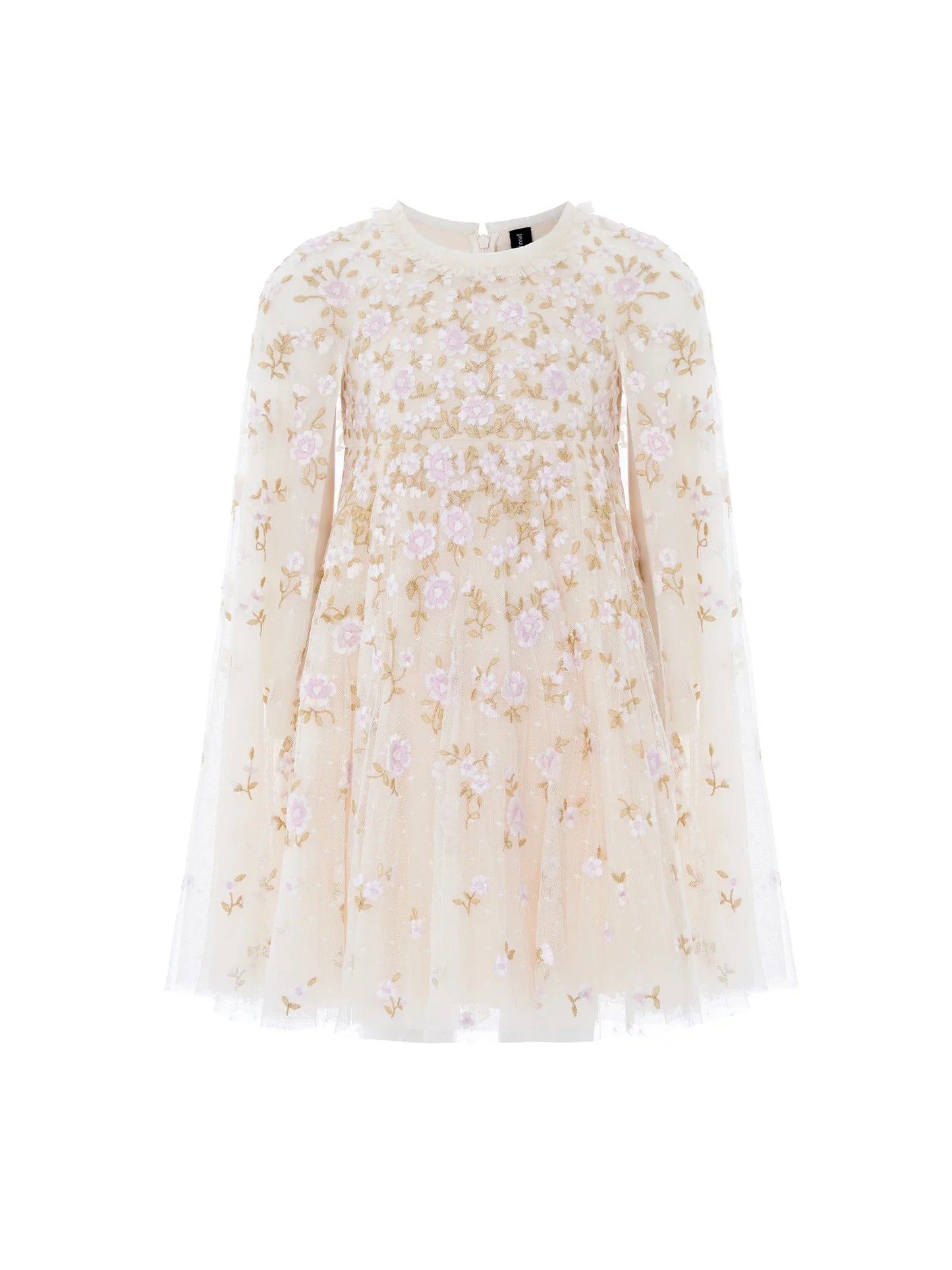 Lea Ditsy Cape Dress